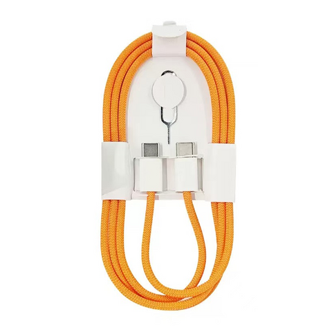 2-Pack 60W USB-C Braided Cable for iPhone 15–17